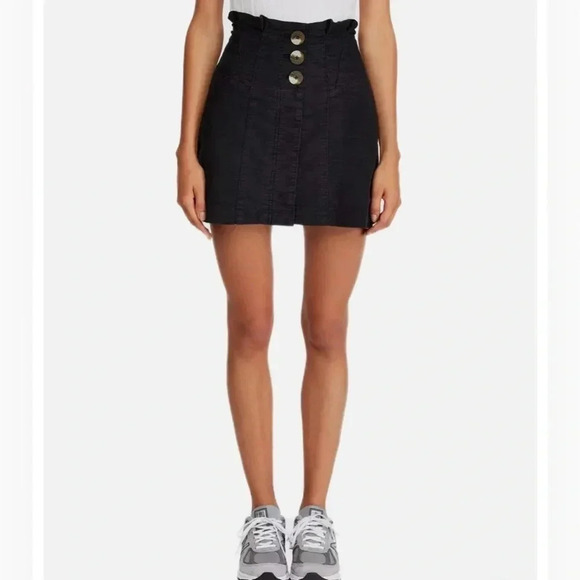 Free People Every Minute Every Hour Mini Skirt sz 8 New - Picture 3 of 12